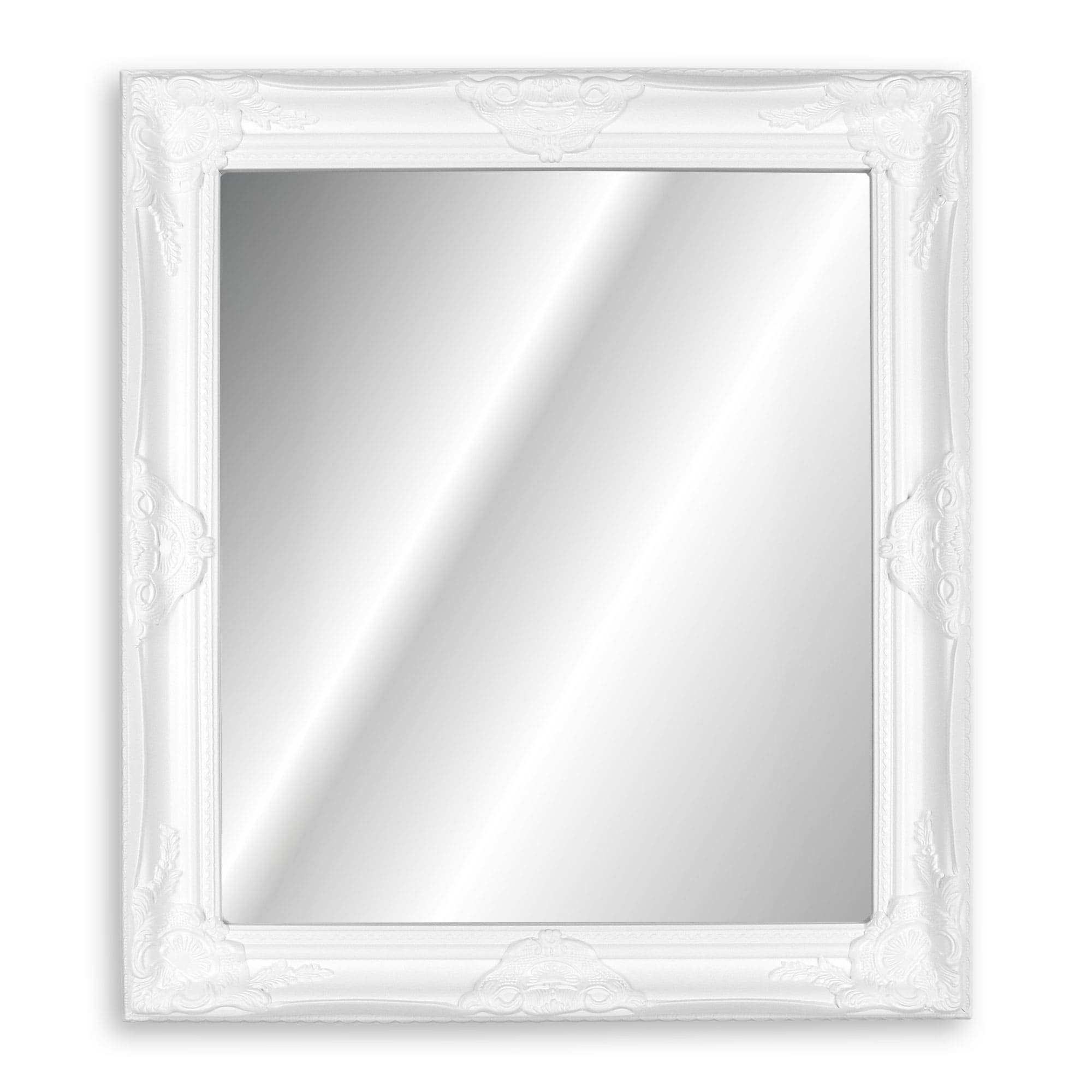 Miroir ovale encadré doré Bain A&E