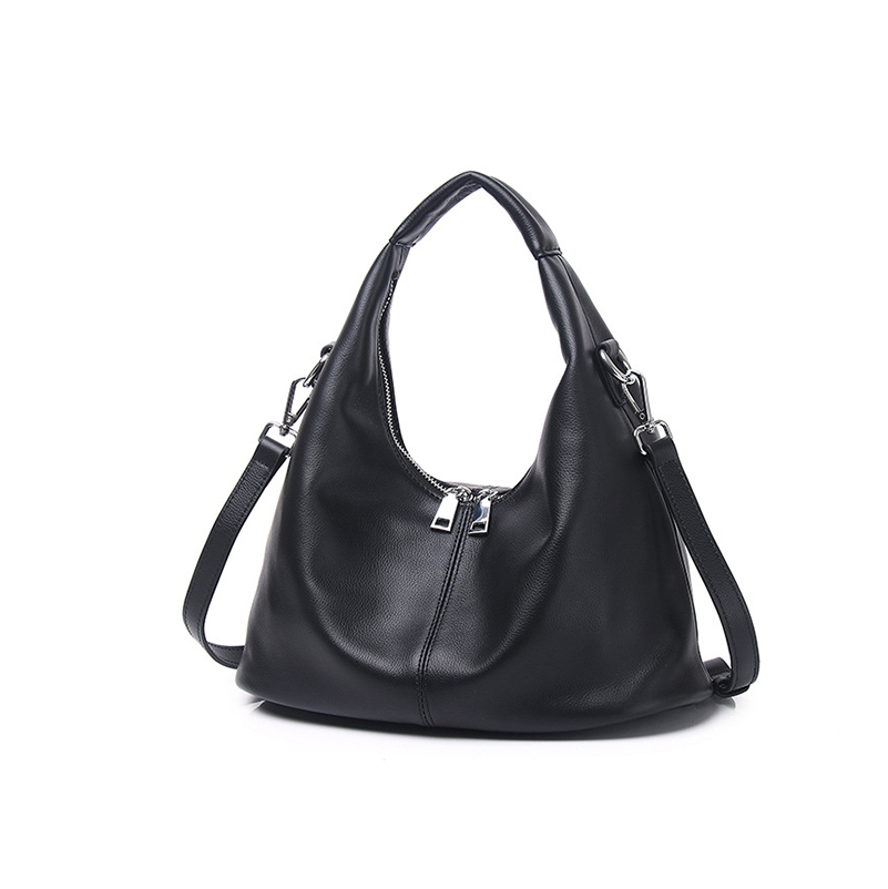 Pochette Donna A Forma Di Nuvola – Borsa A Mano Increspata In Ecopelle Morbida | Mini Borsetta Serata Con Design Unico