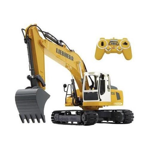 Jamara Liebherr R936 Electromotor 1:20 Excavadora (405060) Amarilla/Amarillo , Leroy Merlin