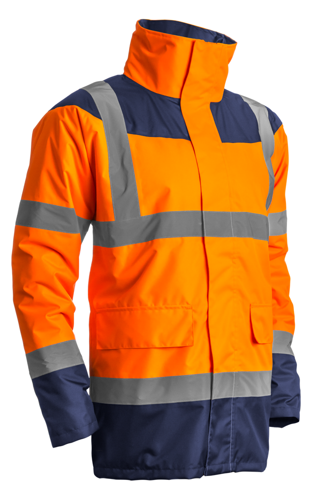 Parka de travail d'hiver haute visibilité KETA - Orange Fluo XS - 36/38