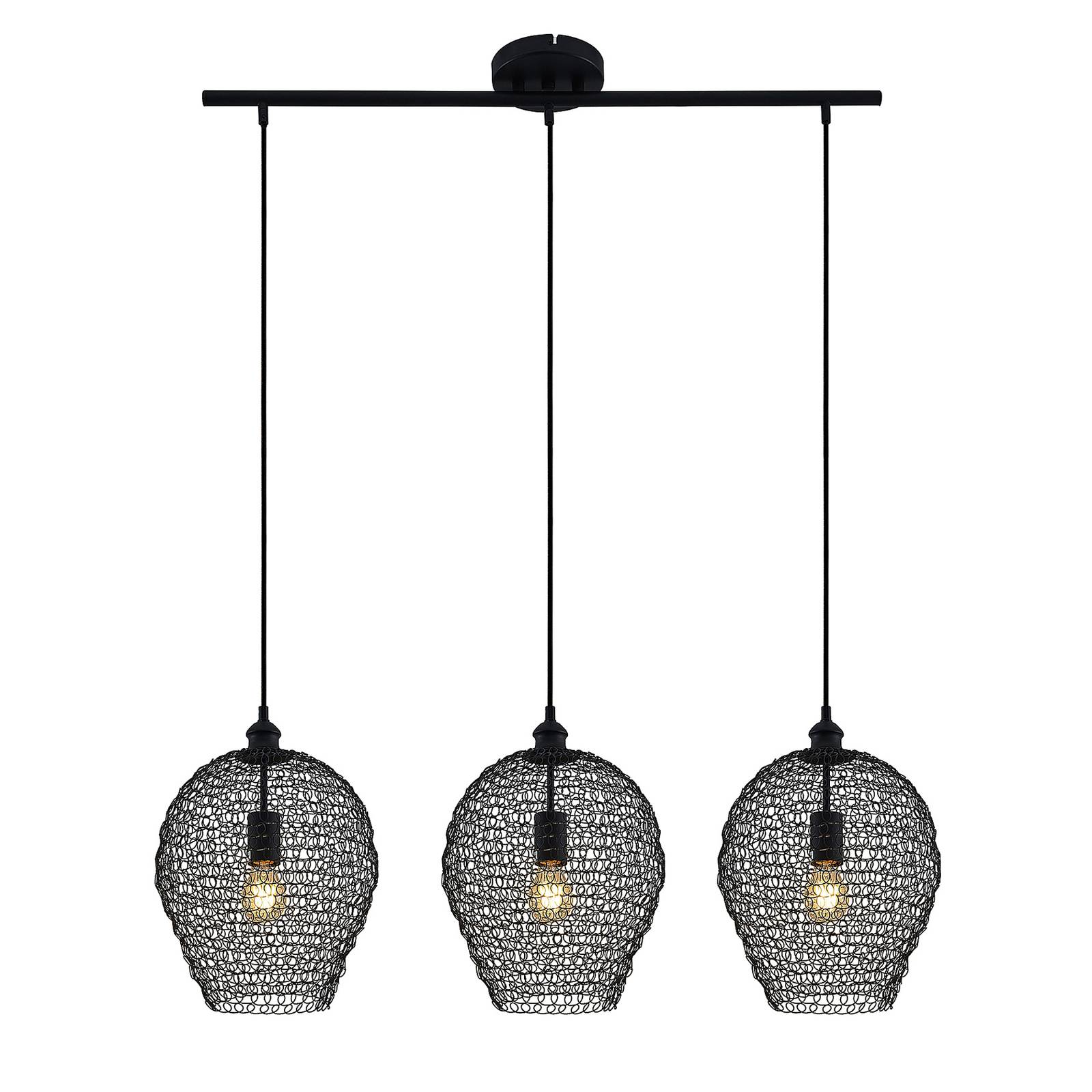MONTEY luminaire suspendu noir 205326A main image 1
