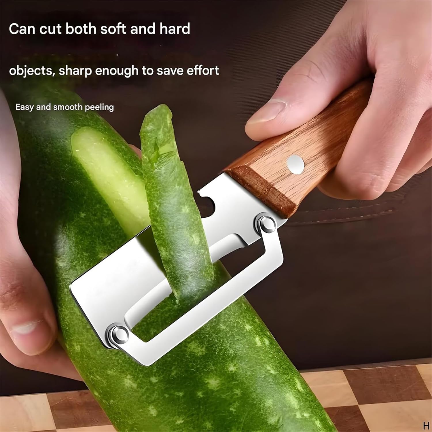 Éplucheur Multifonction En Acier Inoxydable, Set D’Éplucheur De Pomme De Terre Avec Ouvre-Bouteilles Et Couteau Pour Ciboulettes, Ustensile De Cuisin - 5
