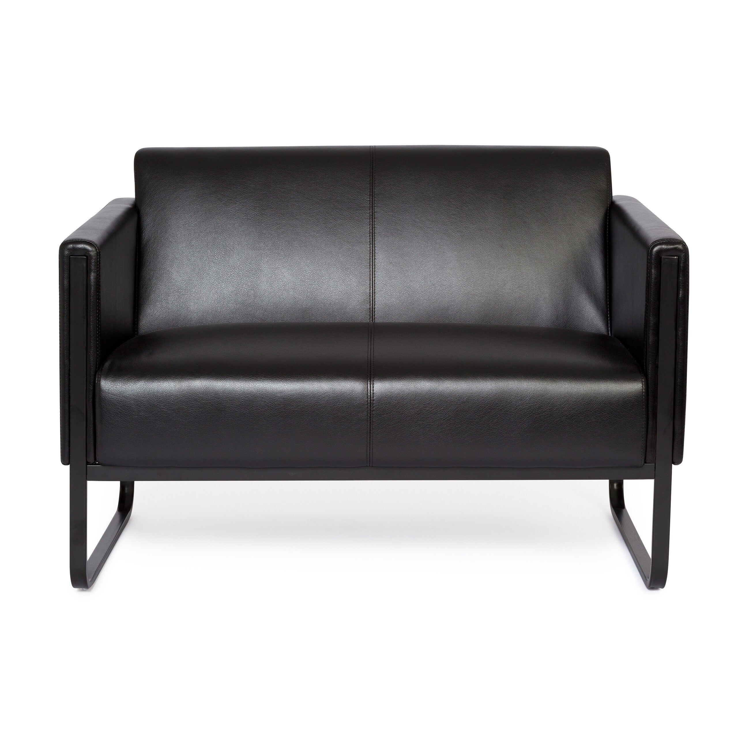 Sofa do salonu BALI BLACK Czarny hjh OFFICE