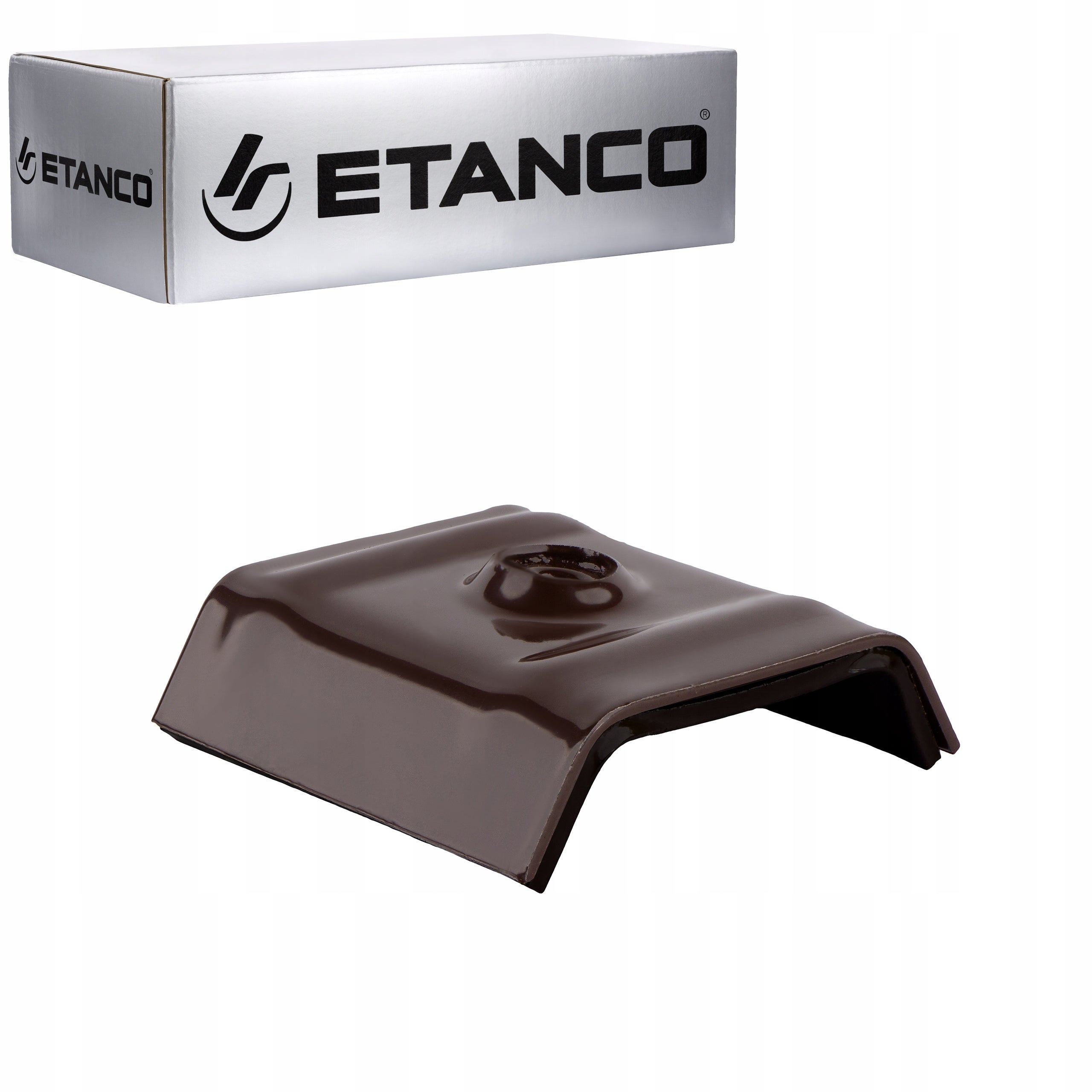 Kaloty Etanco aluminiowe do płyt warstwowych 26 mm RAL 8017 100szt