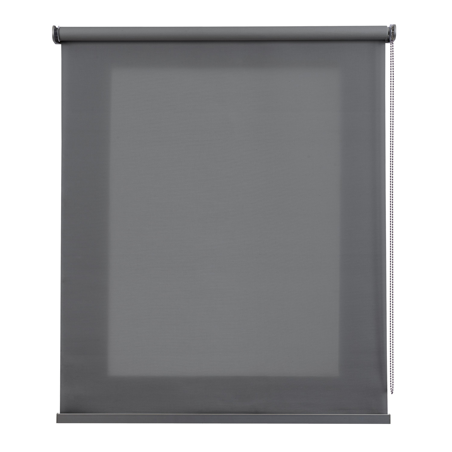 Estores enrollables estor translúcido premium con acabados en aluminio gris oscuro 180x250 cm