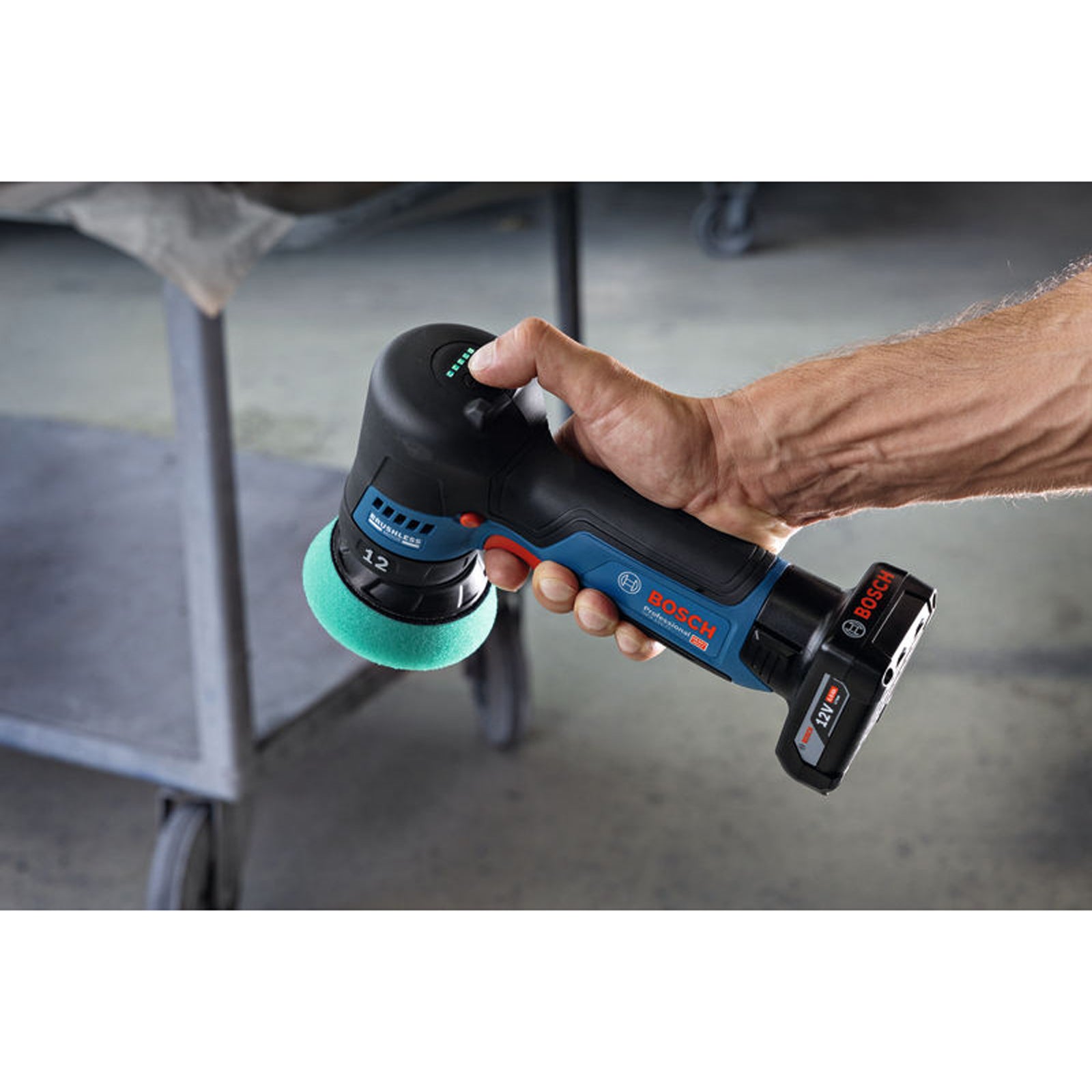 BOSCH PROFESSIONAL GPX 12V-77 Polerka Excentryczna - 12V - Bez Baterii i Ładowarki - 3