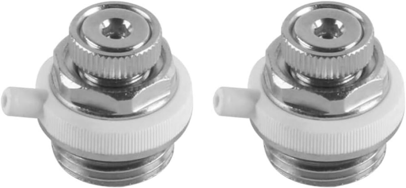 2 szt. automatycznych odpowietrzników grzejnikowych, przyłącze 1/2 cala, automatyczny zawór odpowietrzający grzejnikowy