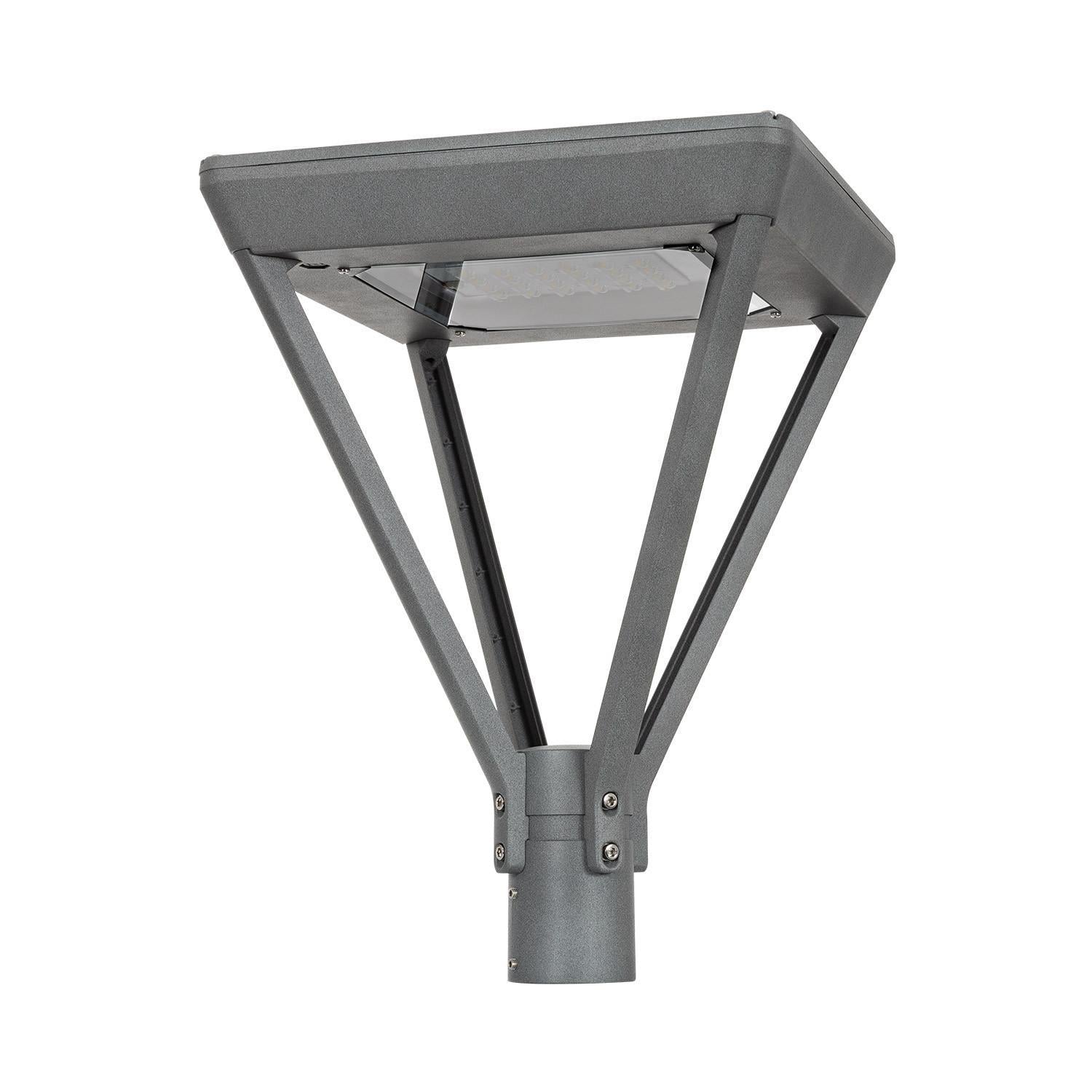 Ledkia - Farola LED 40W Aventino Square Programable , 5000K Simétrica ...