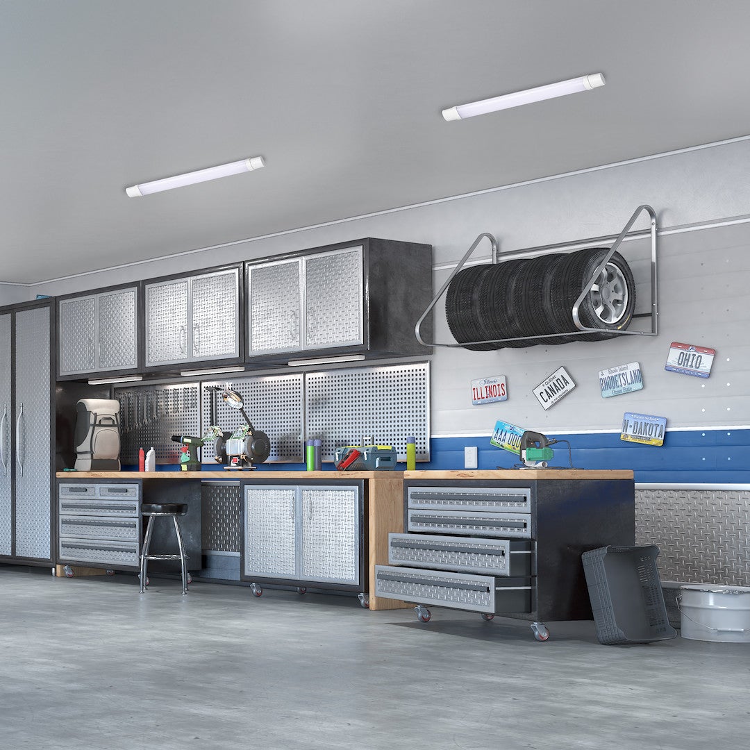 Corp de iluminat LED Batten Eko-Light 18W 60 cm alb IP65 4000K pentru ...
