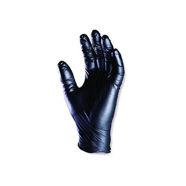 Gants nitrile noir 5900 non poudrés AQL 1.5 (boîte de 100 gants) - COVERGUARD - Taille L-9