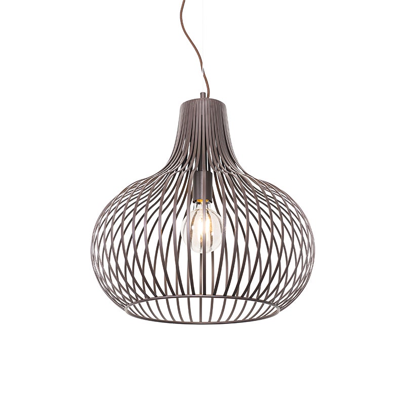 Suspension Saffira - 1 Lumière - Ø 480 Mm - Marron - Moderne ...