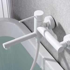Cabine douche Pare-Baignoire FORTE Nettuno 90x180 CM en acrylique avec