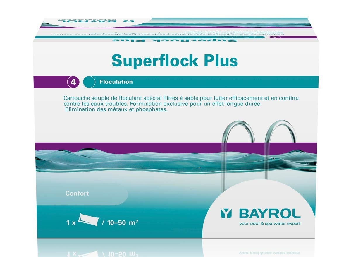 BAYROL Superflock Plus Flocculant Piscine 1kg - 2