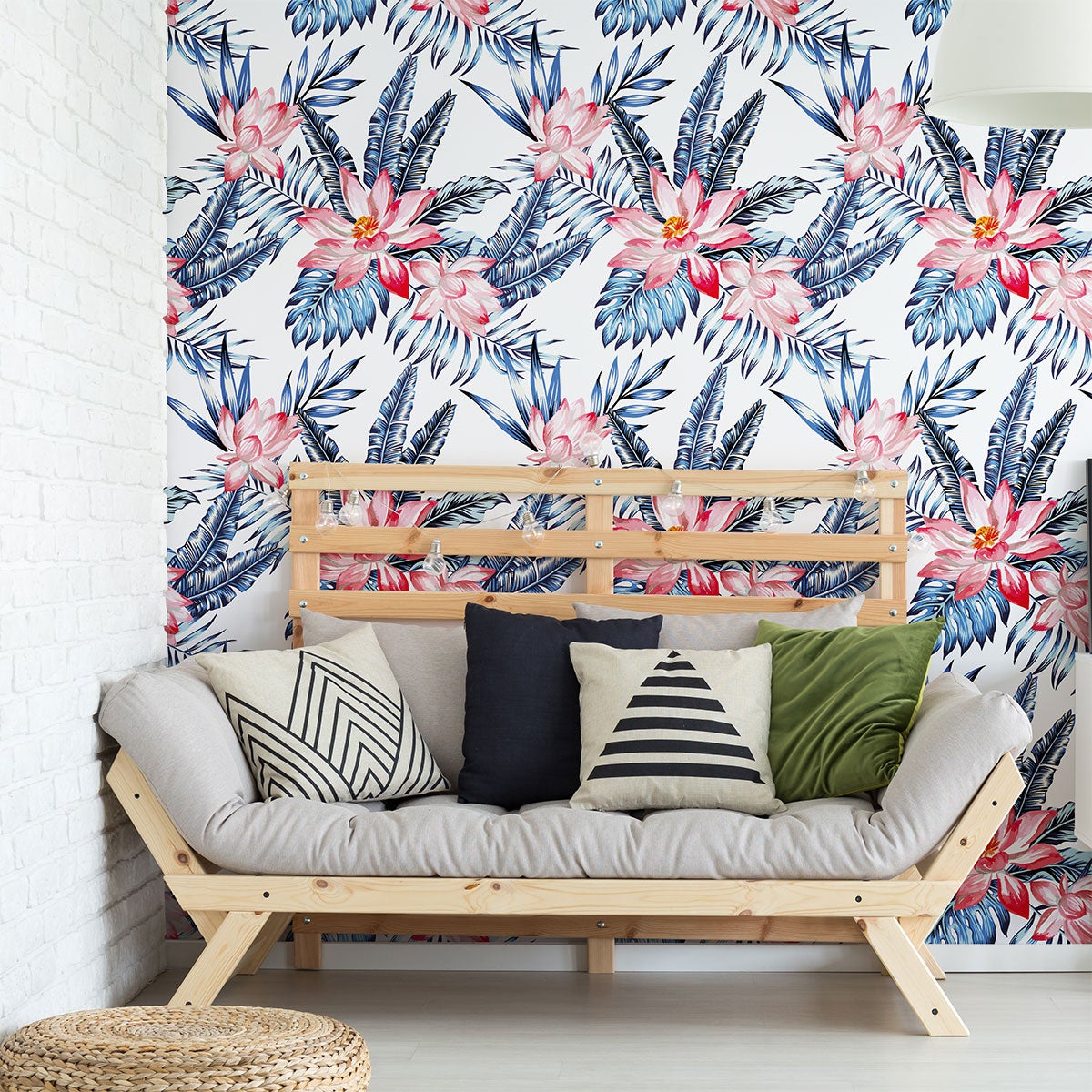 Adesivo carta da parati tropicale Los Teques - Sticker adesivo - adesivi murali - 50x50cm - 5