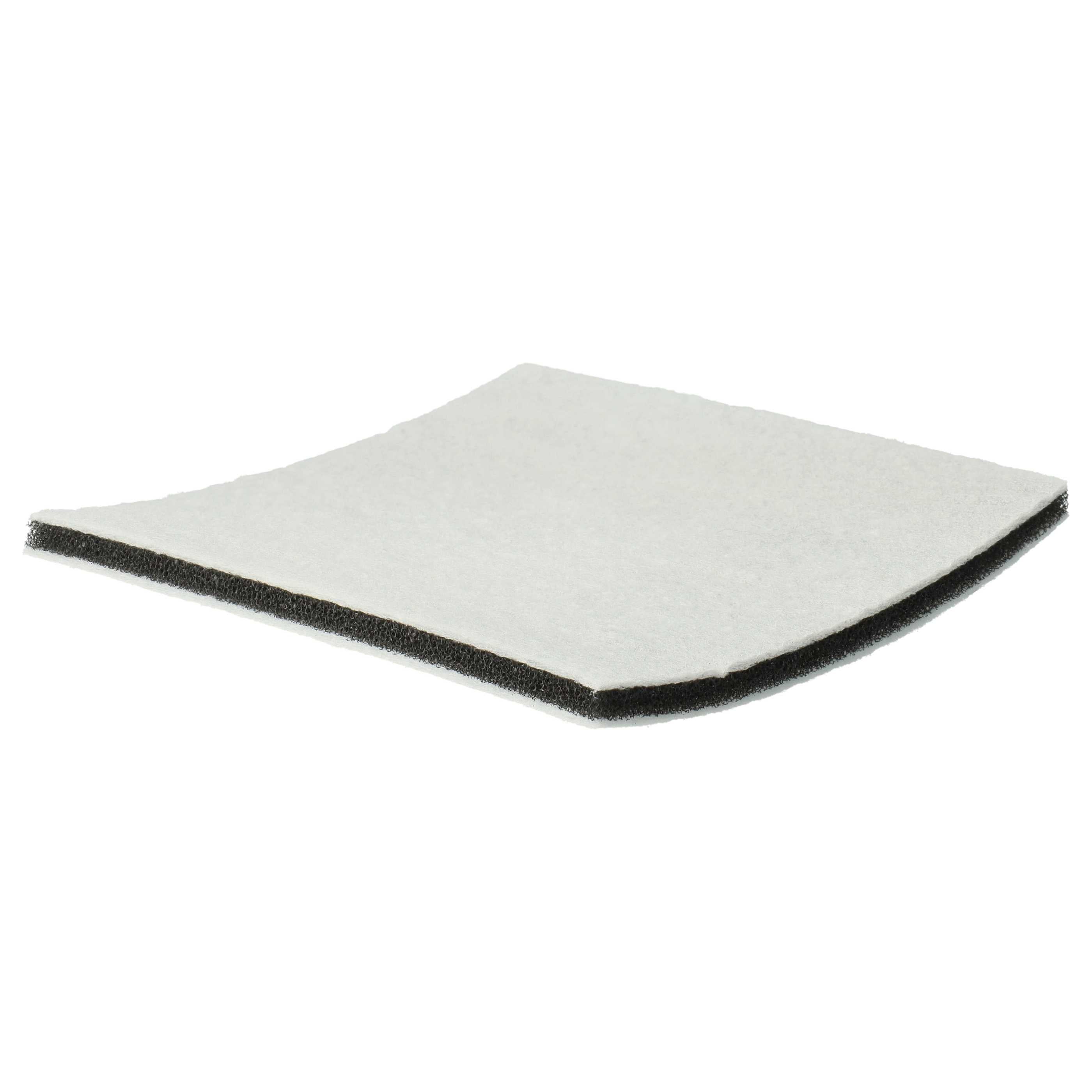 vhbw Kit de 6x filtre protection moteur compatible avec Philips Mobilo HR8570D, HR8570E, HR8571, HR8571C, HR8572, HR8572/12, HR8572/18 aspirateurs - 3