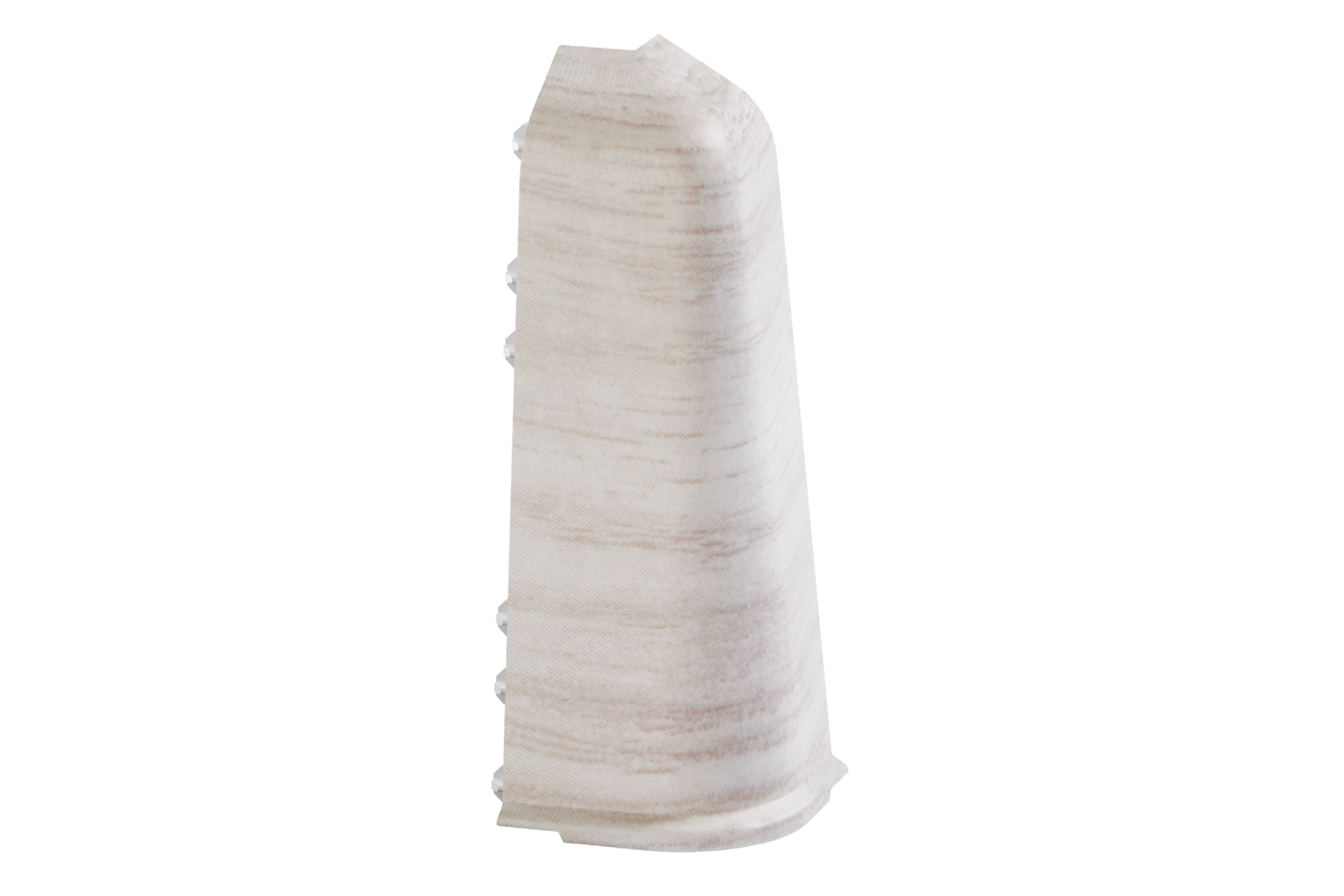 Narożnik zewnętrzny do listwy przypodłogowej SOFTline 22,5x75mm 1opak=10szt Cezar Dąb Aspen Mat