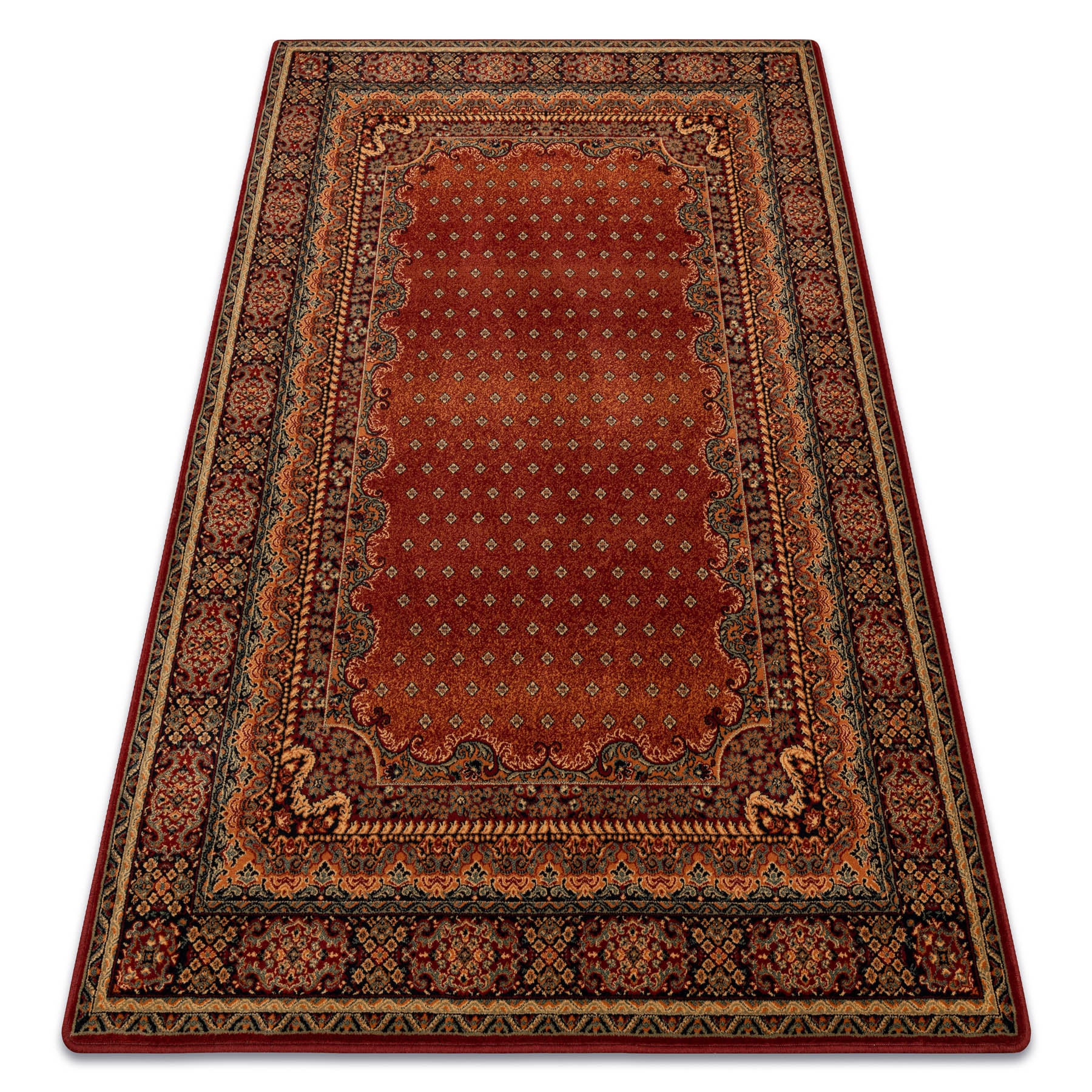 Dywan wełniany POLONIA BARON burgund 170x235 cm