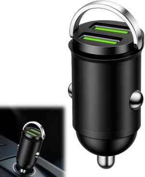 Double Chargeur Allume-cigare USB Pour Voiture - 2 Ports De Recharge Rapide