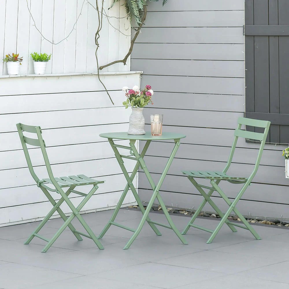 Ensemble Salon Jardin 3 Pièces En Bois D'eucalyptus - 2 Chaises Adirondack + Table Basse - Pliable, Pour Balcon, Terrasse, Patio