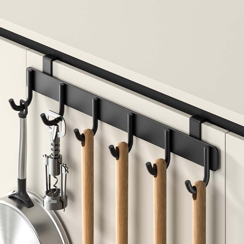 Porte Serviette Salle De Bain Sans Percage - 40 Cm - En Acier Inoxydable Brossé - Autocollant