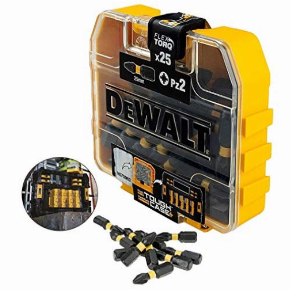25 embouts de vissage Impact Torsion PZ2 en boite Tic Tac DEWALT DT70556T-QZ - 3
