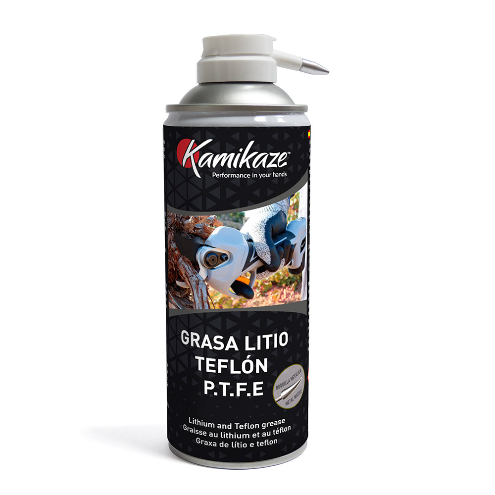 Graisse PTFE En Spray - Lubrifiant Téflon Haute Charge - 400 Ml - Fabriqué En Italie