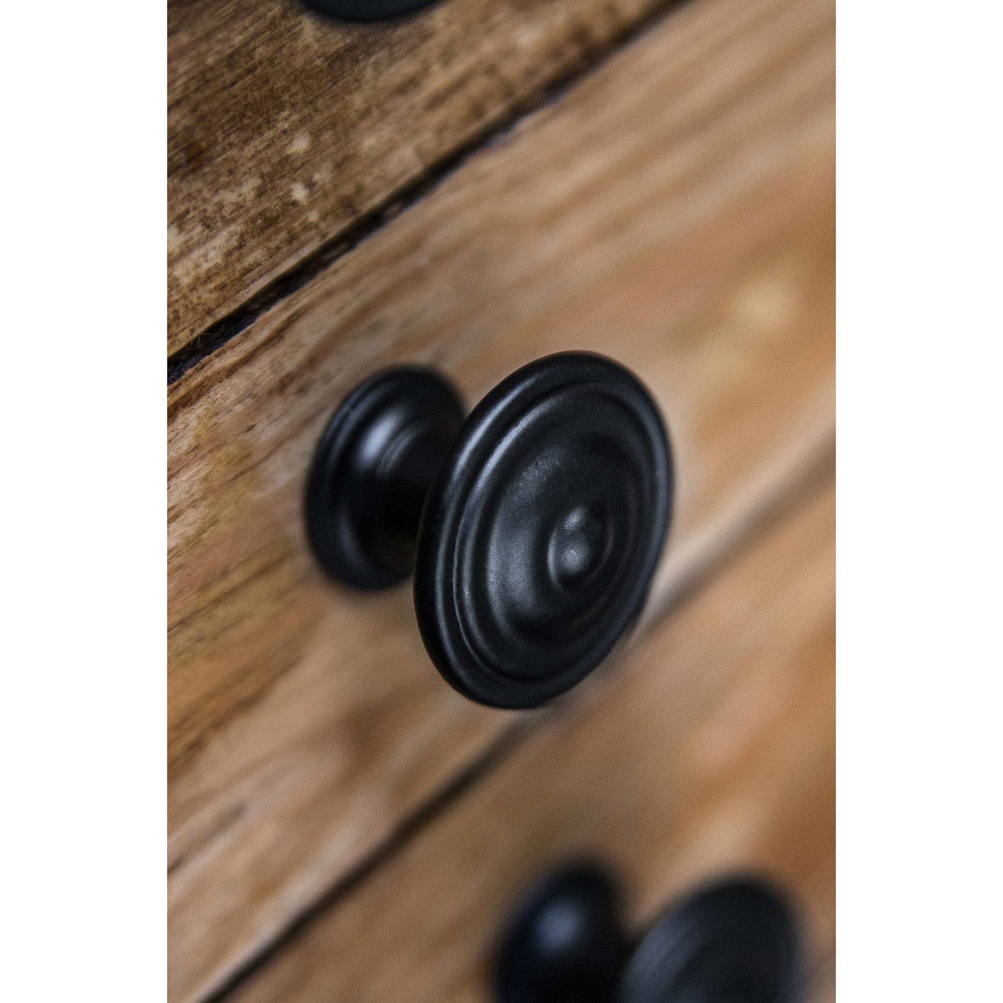 1 poignée de meuble | Style Contemporain | Fait de fer | Finition verte | Distance entre les points : 96 mm | Mesures 105*10*30 mm | Système de - 4