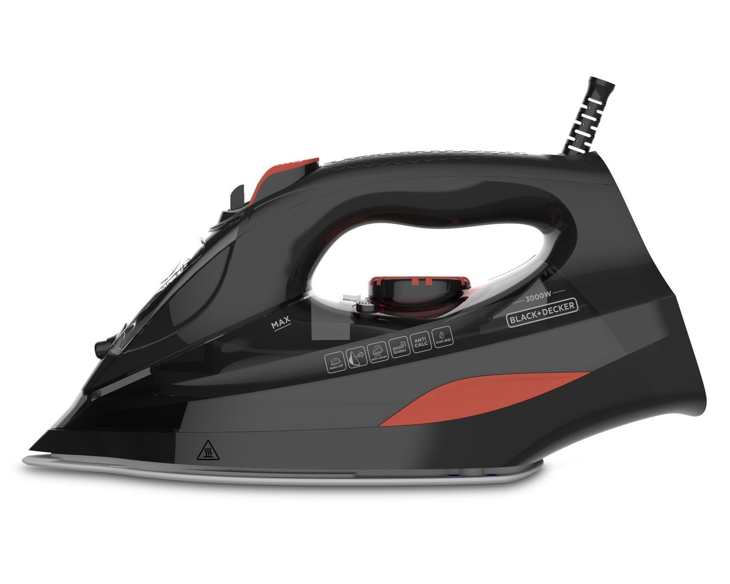 Żelazko BLACK+DECKER BXIR3000E moc 3000W para 200g/min