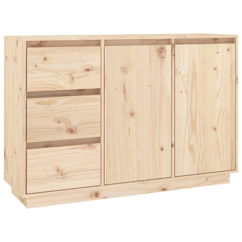 Buffet 111x34x75 cm Bois massif de pin - 2