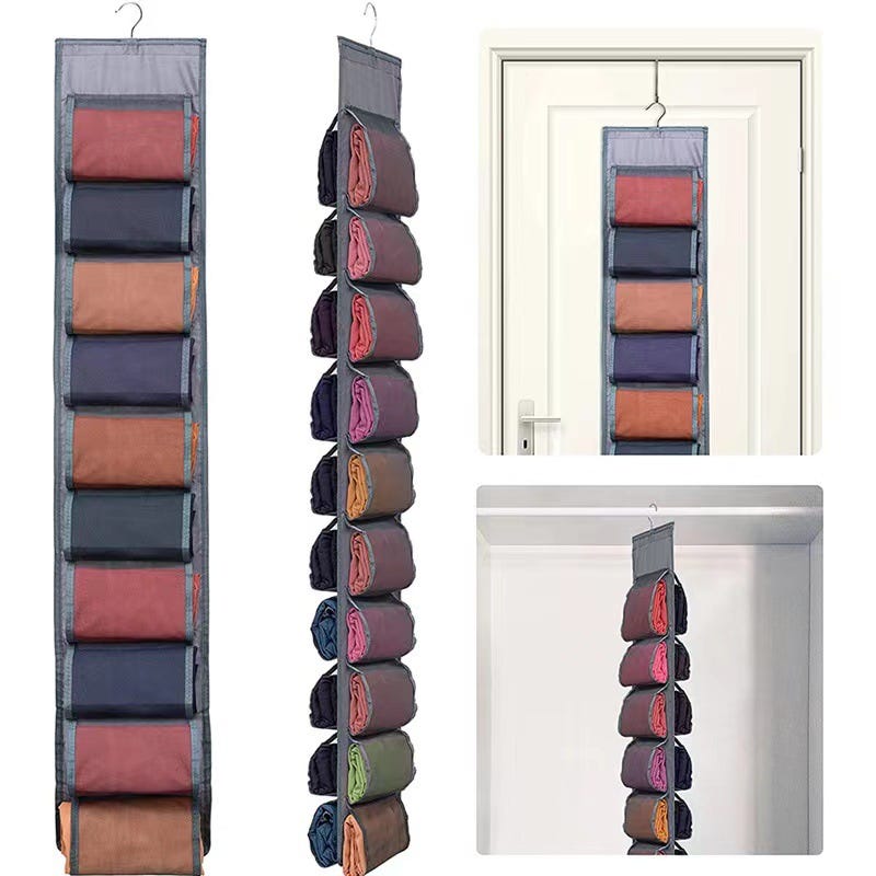 Organisateur de sac à main suspendu, paquet de 40 poches anti