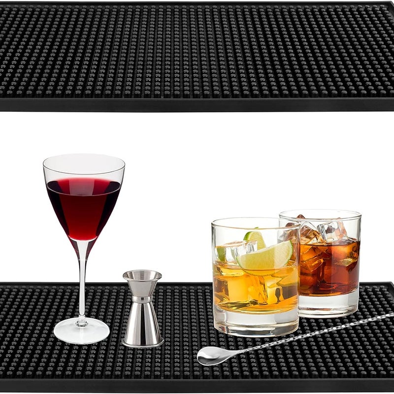 2 szt. mata odpływowa, mata barowa, odpowiednia do jadalni, blatu domowego, klubu, kuchni 15*30 cm