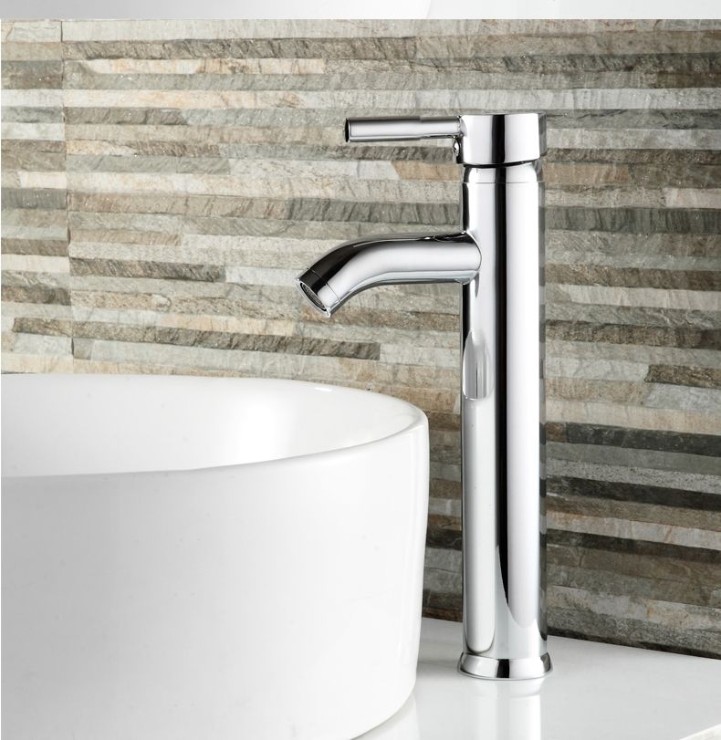 Bateria Umywalkowa Rea Graf Chrom Wysoka - 3