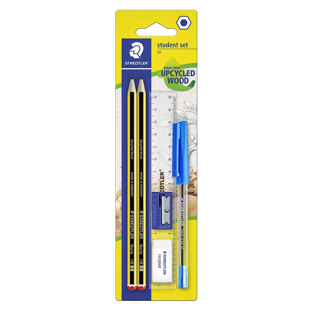 Staedtler Noris Matite Scolastiche HB - Confezione Da 50, Mina Resistente, Iconiche Strisce Gialle/Nere - Foto 7