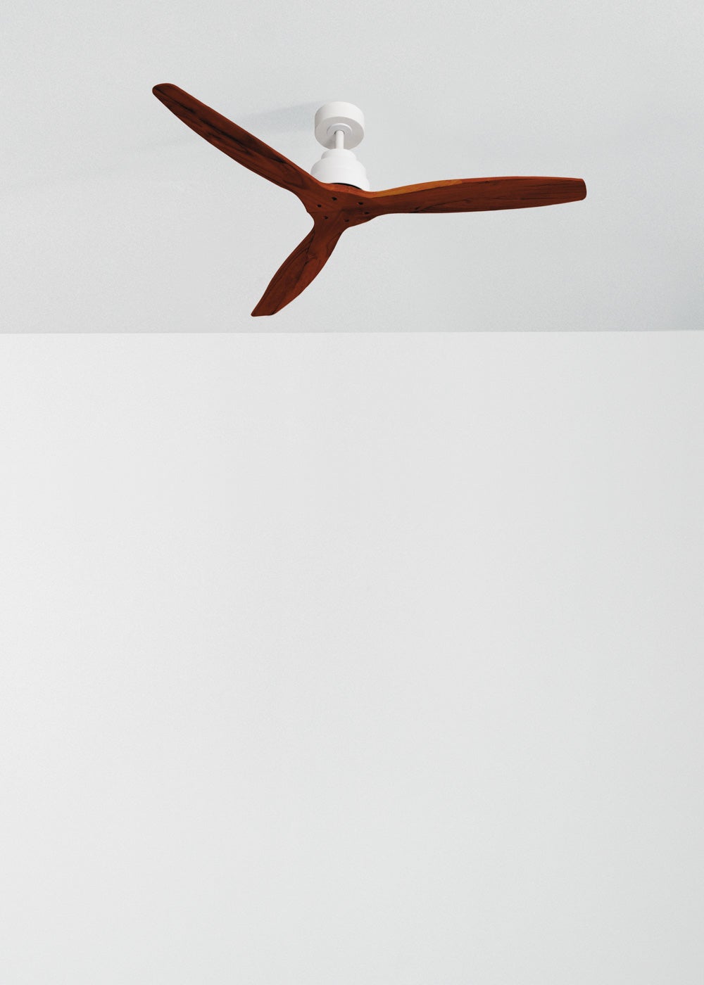 CREATE - WIND STYLANCE M - Ventilateur de plafond 40W silencieux 100% bois Ø 132 cm sans eclaraige sans wifi - 3