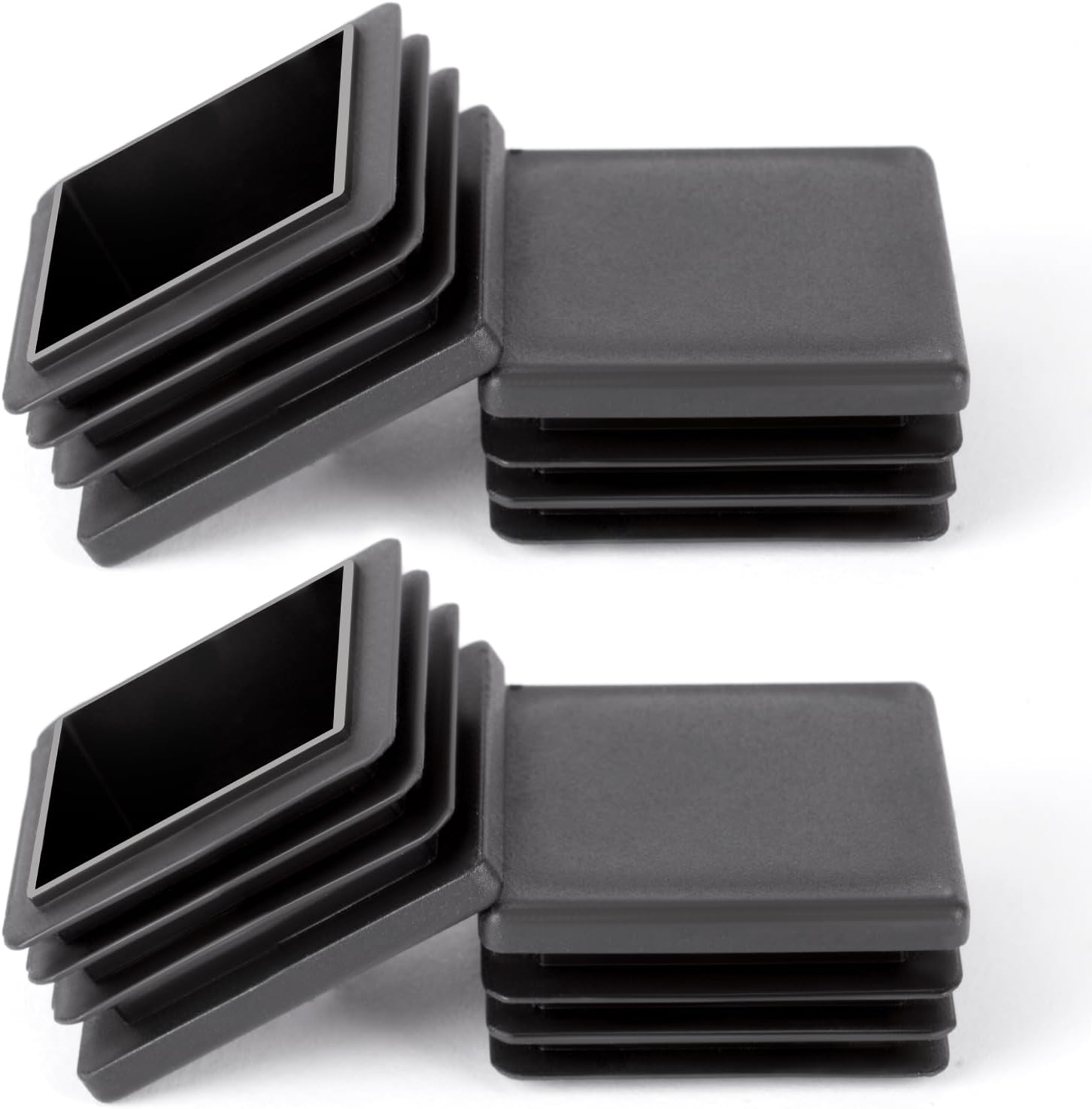 Carré Bouchons pour Tuyau, 4 pièces 40 * 40MM Bouchons de Couverture ...