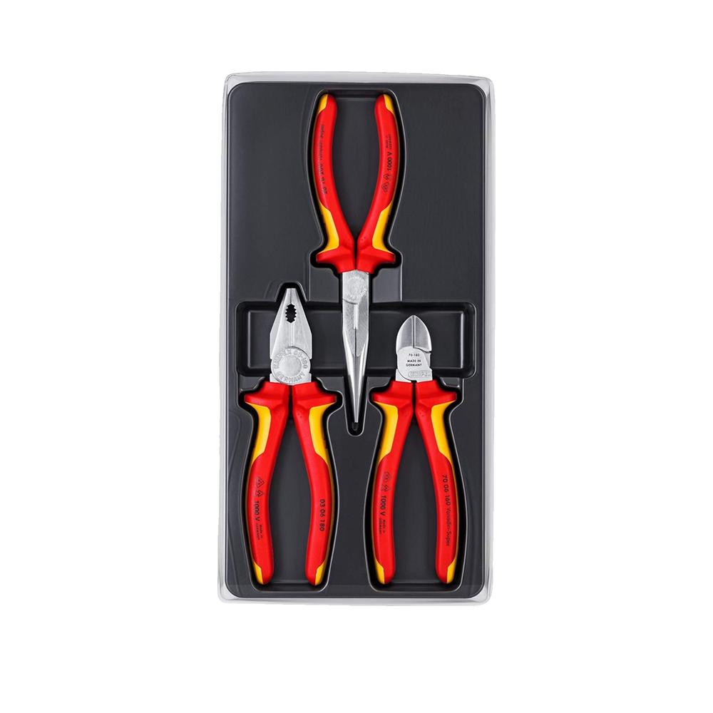 Knipex Juego De Alicates De Electricista 00 20 12 , Leroy Merlin
