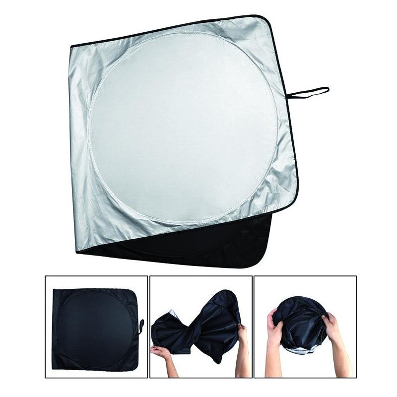 1 Parasole Pieghevole E Portatile Per Parabrezza Auto, Protegge L'auto