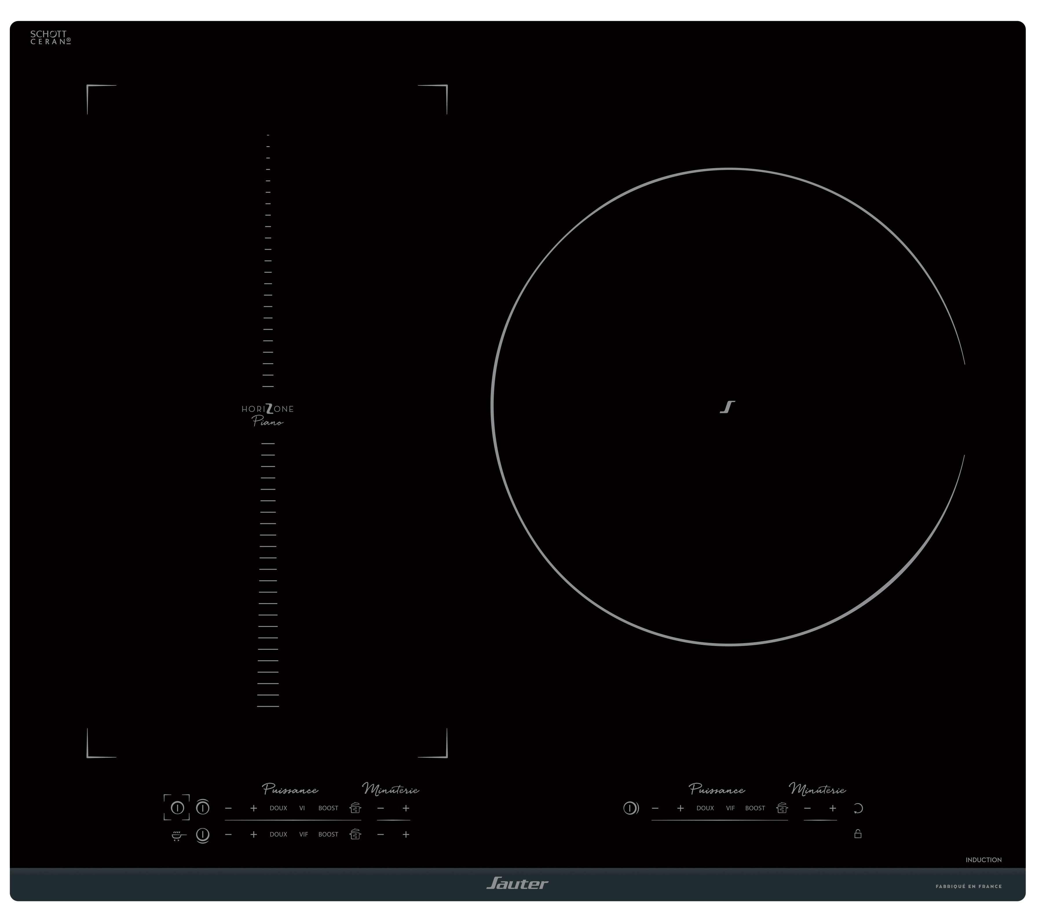 Plaque induction SAUTER 60cm, SPI9547B Leroy Merlin — free download