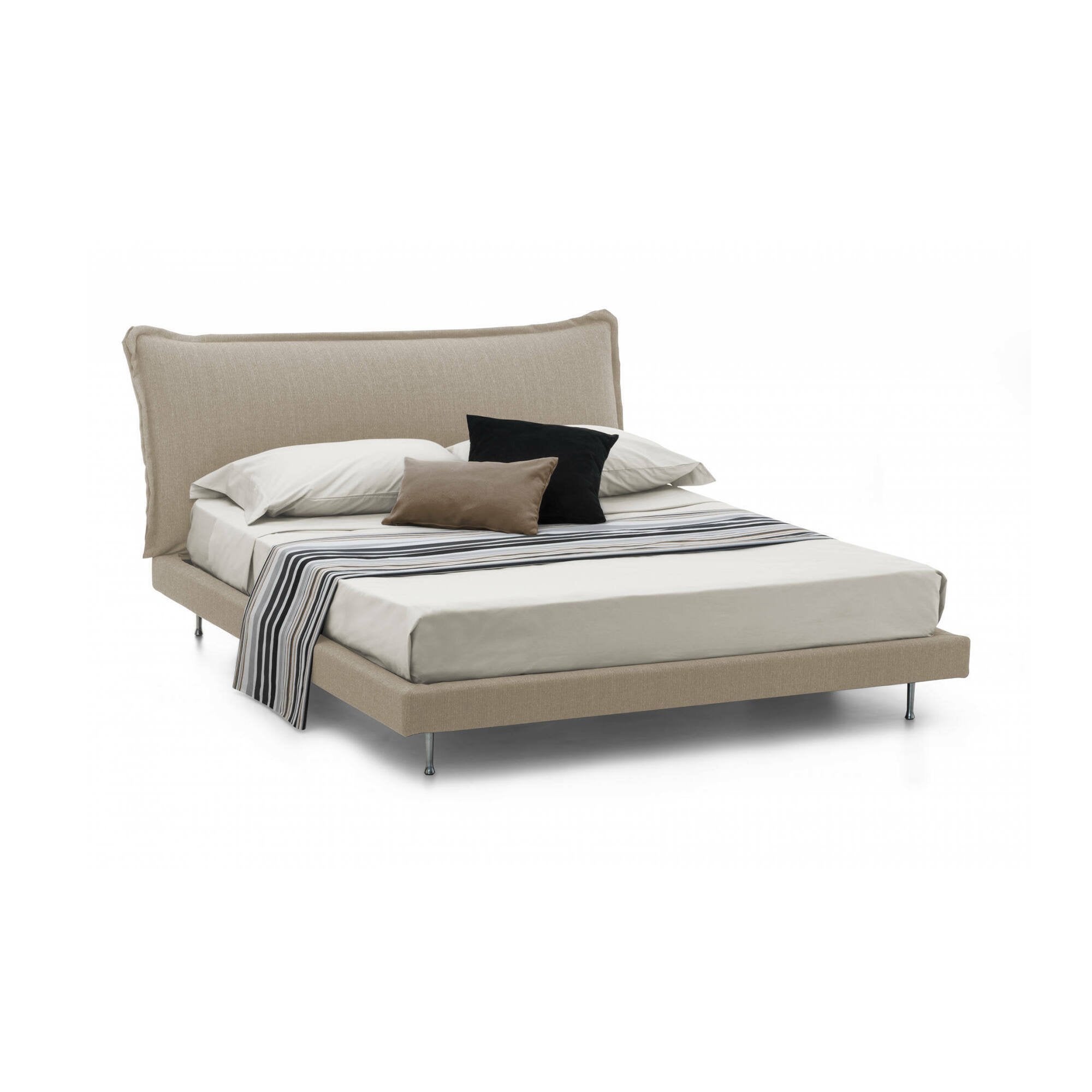 DHOME Testiera in similpelle o tessuto AQUALINE Liscia e con gambe Testiera per letto imbottita Testiera per letto imbottita (150cm con Gambe (Lits 150/160), Tessuto Verde Acqua
