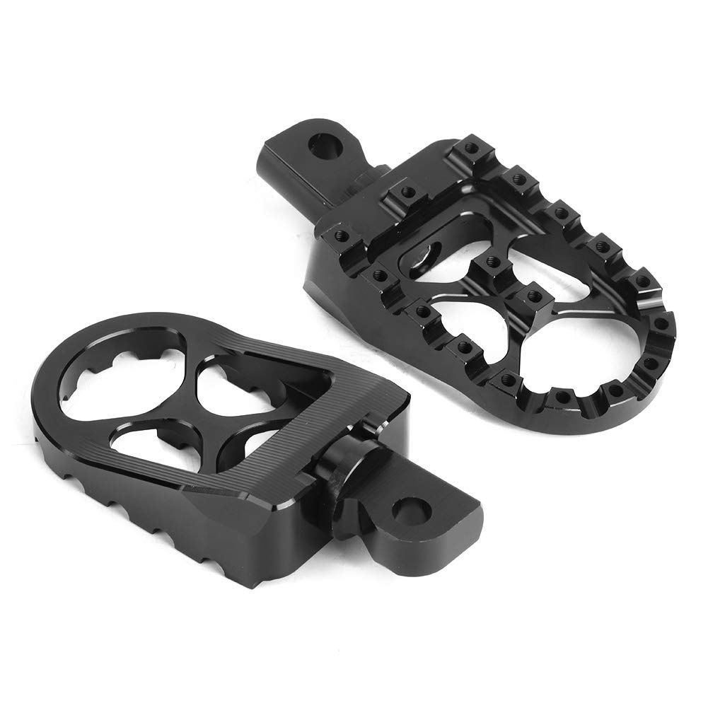 Repose-pieds Universels Pour BMX Et VTT – 2 Pièces En Alliage D'aluminium, Antidérapants, 100 X 28 Mm, Installation Sans Outil, Capacité 100 Kg, Pour Freestyle, Tricks Et Balades