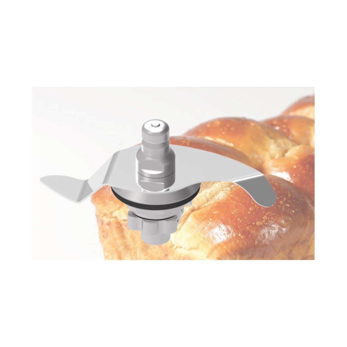 Pétrin XL Magimix 17242 Pour Robot Cook Expert - Accessoire Inox Pour Pâtes Levées (6 Baguettes Ou Brioche 12 Personnes)