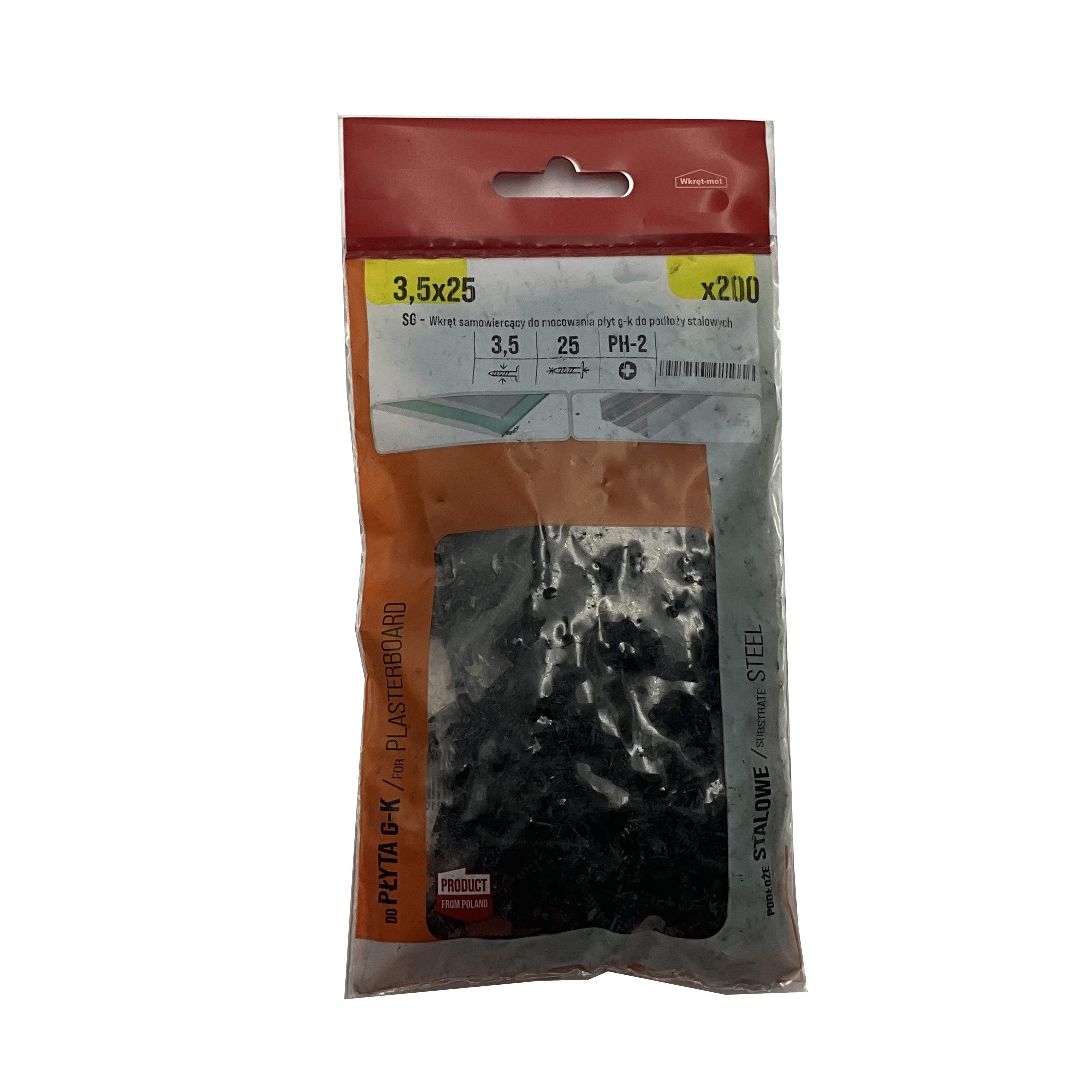 200 Vis platre-acier 3,5x25 mm - 4