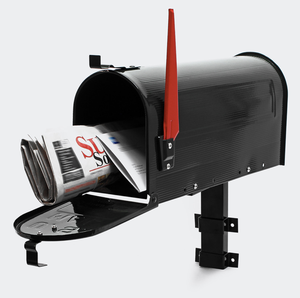 Woor Housse De Boîte Aux Lettres Colorée En Bois De Taille Standard