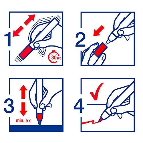 Edding 8900 - Marqueur pour meuble - blister de 1 - Teinte Blanc pur pour retoucher et masquer les rayures - 3