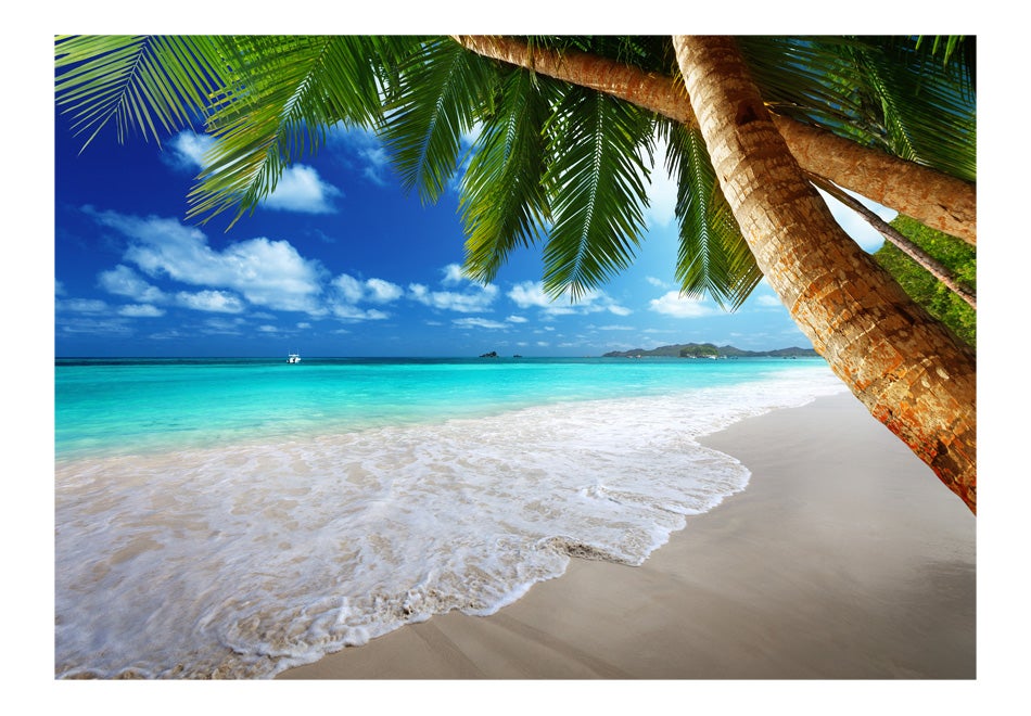 Papier peint intissé panoramique Paysage Île tropicale 350x245 cm - 2