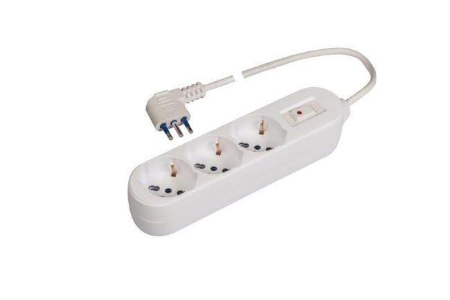 VIMAR, RI.01165B Adattatore Multiplo SICURY, Spina 16A (grande - Foto 13