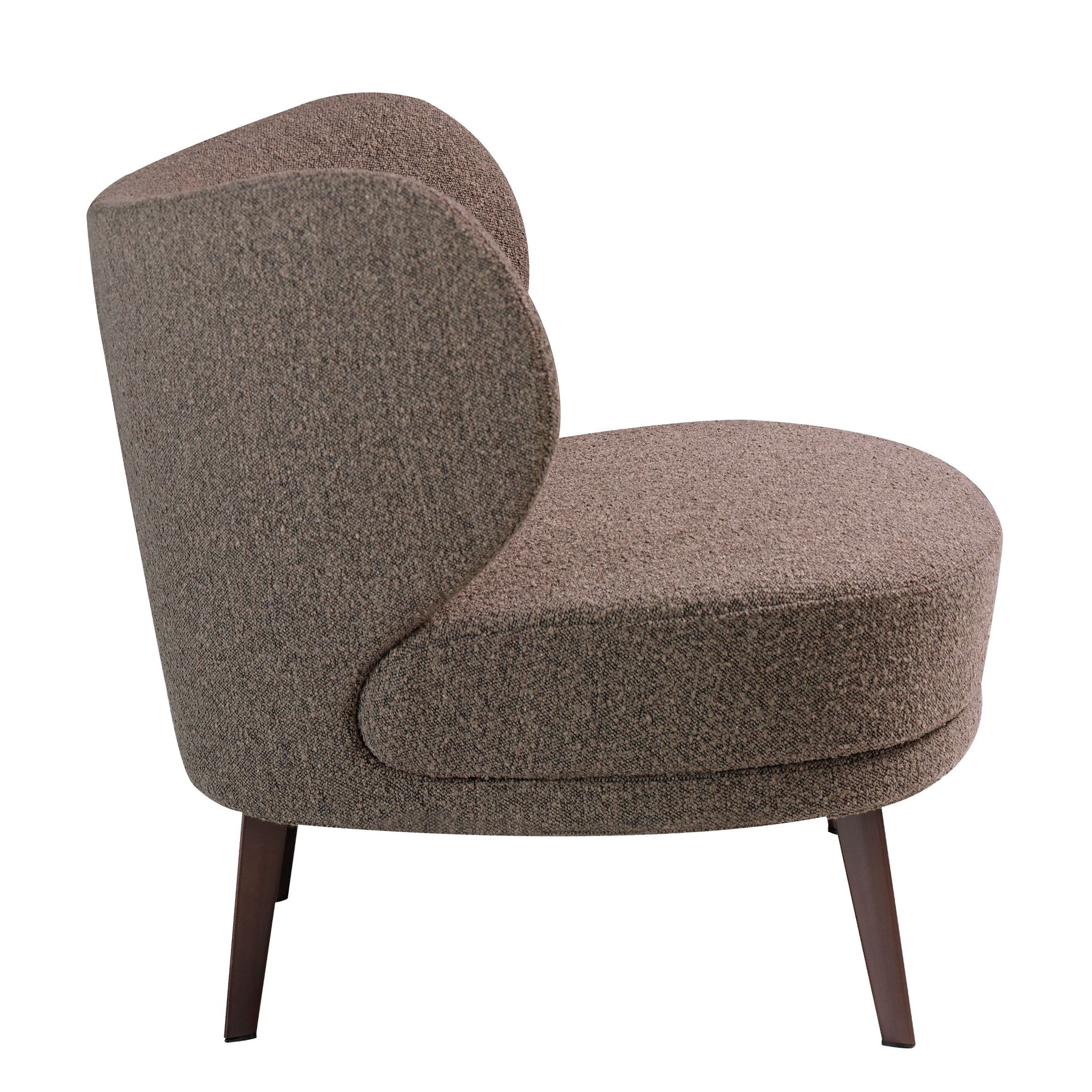 ANGEL CERDA Fauteuil en tissu marron - 8