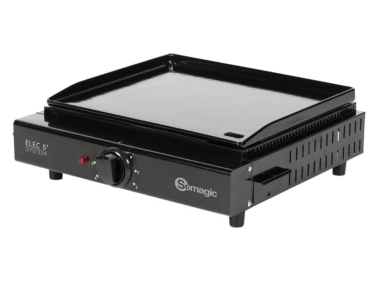 Somagic Plancha Eléctrica 1 Quemador Oliana, 2 Kw , Leroy Merlin