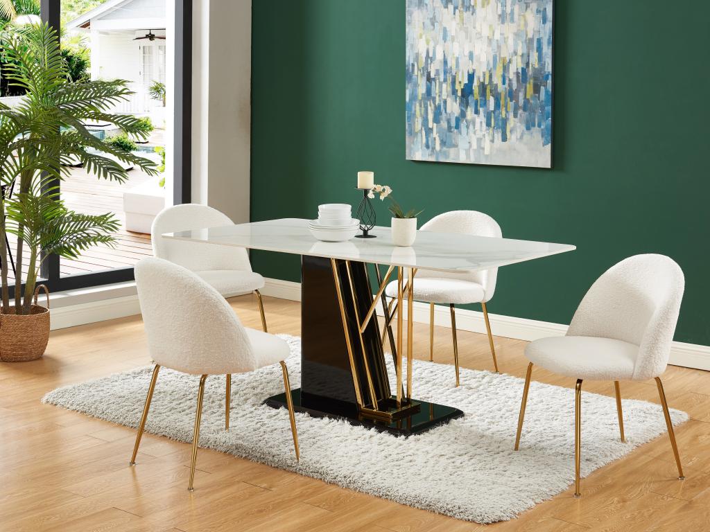 vidaXL Auvent rétractable bleu et blanc 4x3 m tissu et aluminium vidaXL Auvent rétractable bleu et blanc 4x3 m tissu et aluminium