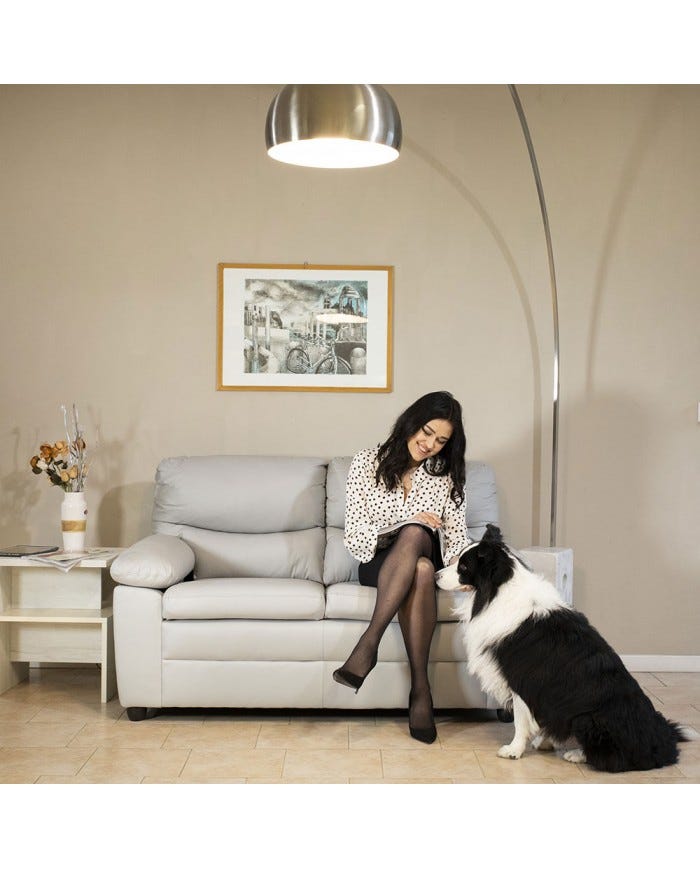 StilProjectStore Divano Moderno Posti con Braccioli in Tessuto